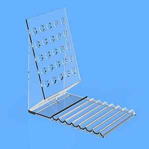 MAGNETIC BACK SUPPORT LARGE, 150X90 MM (H X W)