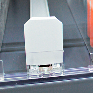 "SLOW FEED" PUSHER, 30 MM FRONT HEIGHT, PUSHING STRENGTH 10 N