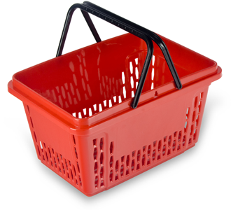 SHOPPING BASKET, 20 L