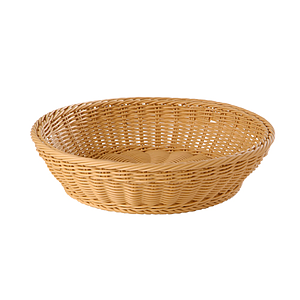 BRAIDED ROUND BASKET, 370X90 MM (DXH)