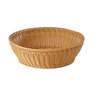 BRAIDED ROUND BASKET, 420X120 MM (DXH)