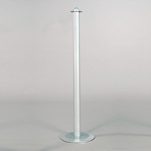 BARRIER OF PERIMETER DELIMITATION FOR TEXTILE CORD, 940 MM HEIGHT, 240 MM DIAMETER BASE