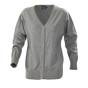 FONTANA LADIES CARDIGAN, 100% COTTON