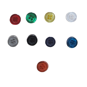 SHIRT BUTTONS SMALL, 100% POLYESTER