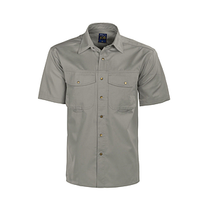 SHORT-SLEEVED SHIRT WITH PRESS STUDS