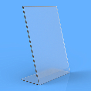 POSTER HOLDER L, A6P, 1 MM THICKNESS