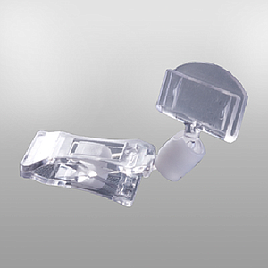 LABEL KIT: SMALL CLIP, HINGE AND LABEL HOLDER 25 MM