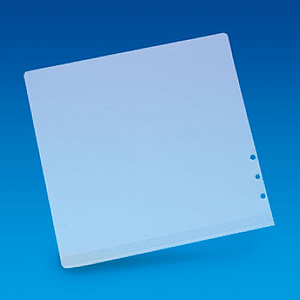 SHARK FOOT PVC POCKET 130X130 MM WITH 3 HOLES