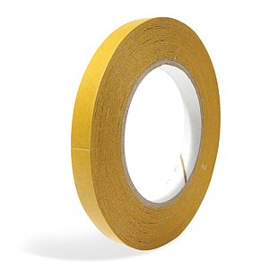 CLEAR DOUBLE ADHESIVE FILM, WIDTH 5 MM, 100 M / ROLL