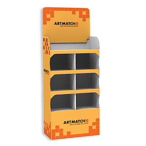 DISPALY 400x610x1600+365 MM TOPSCHILD -KARTONAGE