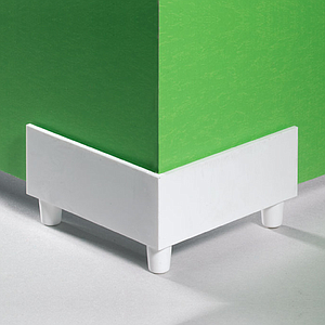 CORNER BASE WITH 3 SMALL FEET