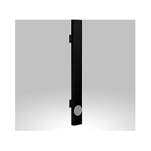 PP60 POINT HINGED MODULE BLACK, 80X10 MM, WITH HOLDER