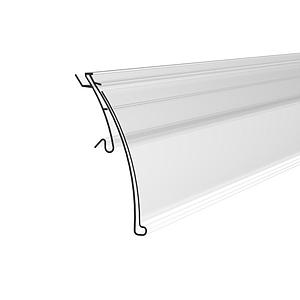 HERMES PROFILE, 39X1000 MM, WITH SOFT HINGE, WITHOUT GRIP