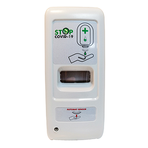 AM10 AUTOMATIC DISPENSER FOR HAND SANITIZER GEL AND LIQUID SOAP, FOR WALL MOUNTING