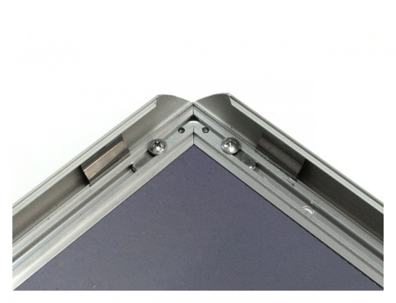 ALU-SNAP TYPE FRAME WITH MITRED CORNERS, A0 (841X1189 MM), 25 MM PROFILE; ALUMINUM