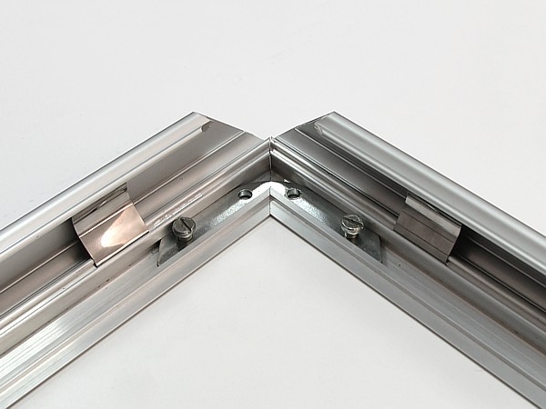 ALU-SNAP TYPE FRAME WITH MITRED CORNERS, 500X700 MM, 32 MM PROFILE 