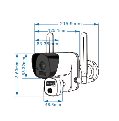 BODY TEMPERATURE SCREENING CAMERA